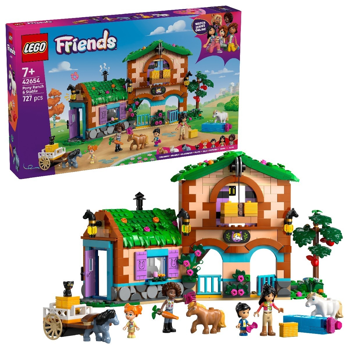 Rancho e Estábulo de Póneis Lego Friends 3