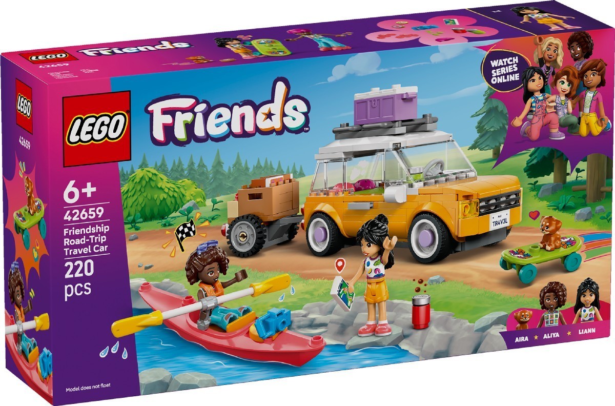 Imagem 0 de Carro para Viagem de Férias da Amizade Lego Friends