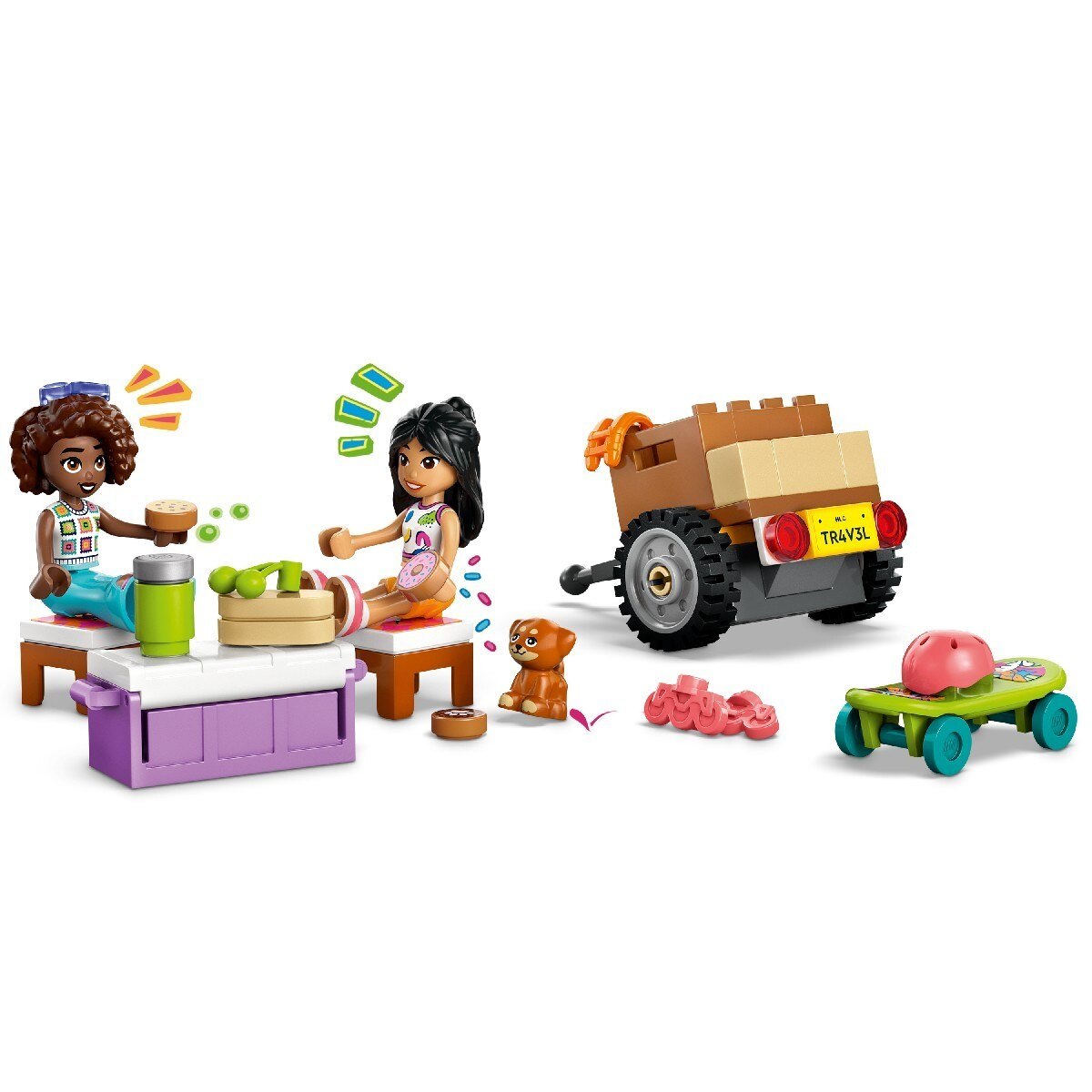 Carro para Viagem de Férias da Amizade Lego Friends 9