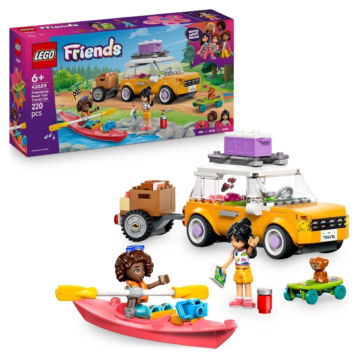 Carro para Viagem de Férias da Amizade Lego Friends 10