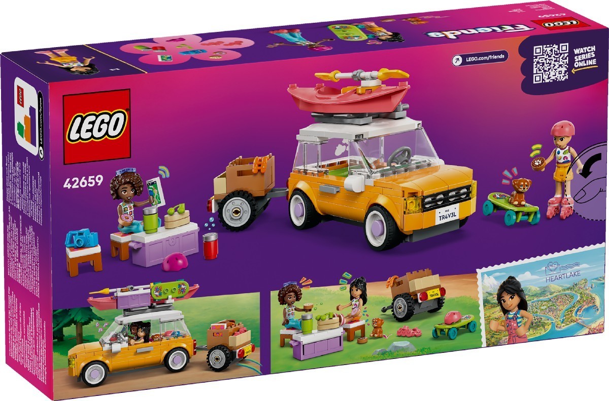 Carro para Viagem de Férias da Amizade Lego Friends 11