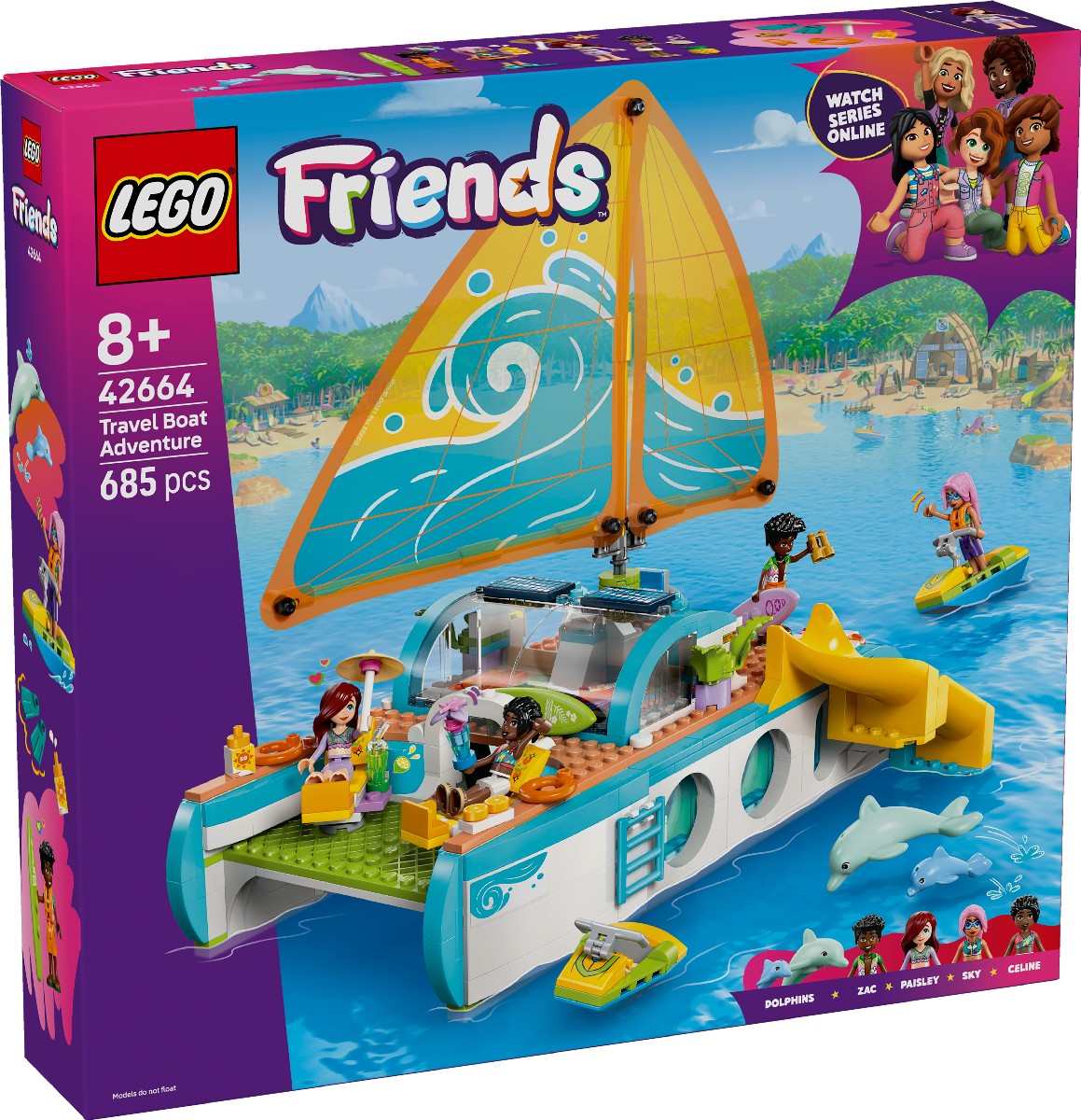 Imagem 0 de Aventura em Viagem de Barco Lego Friends