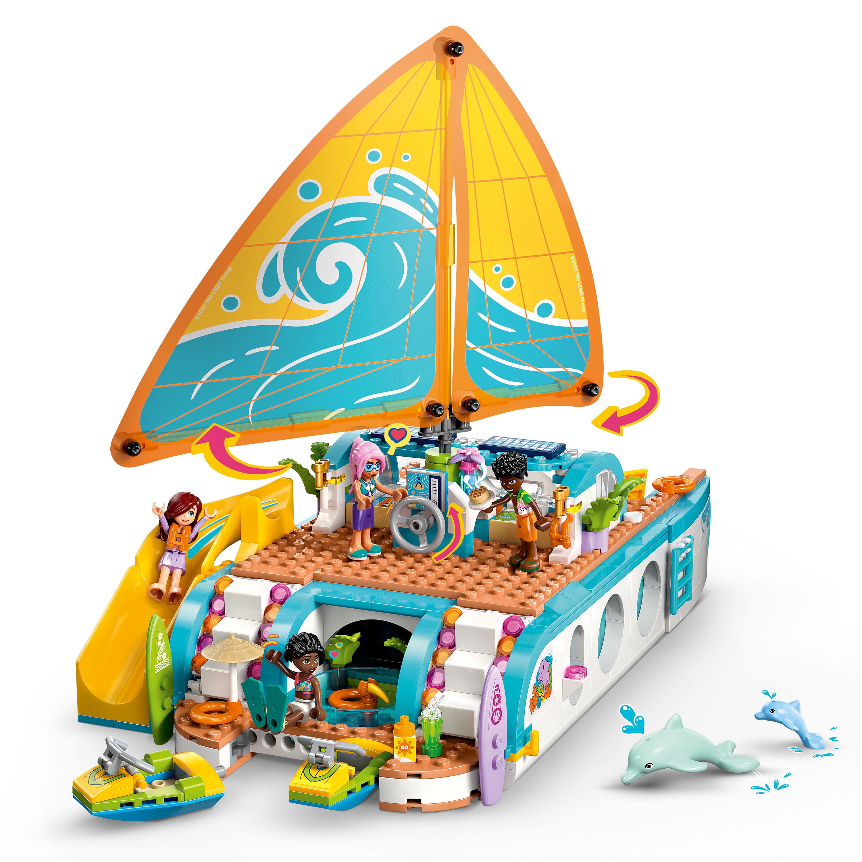 Aventura em Viagem de Barco Lego Friends 8