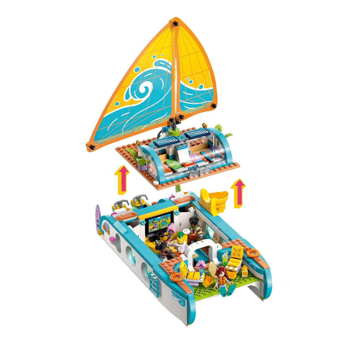 Aventura em Viagem de Barco Lego Friends 9