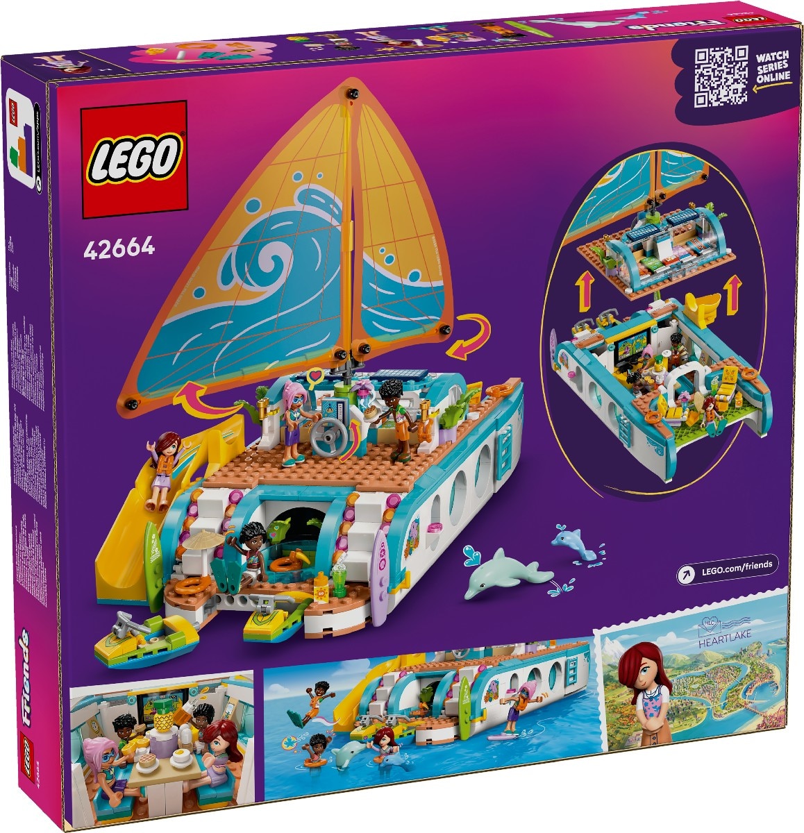 Aventura em Viagem de Barco Lego Friends 12