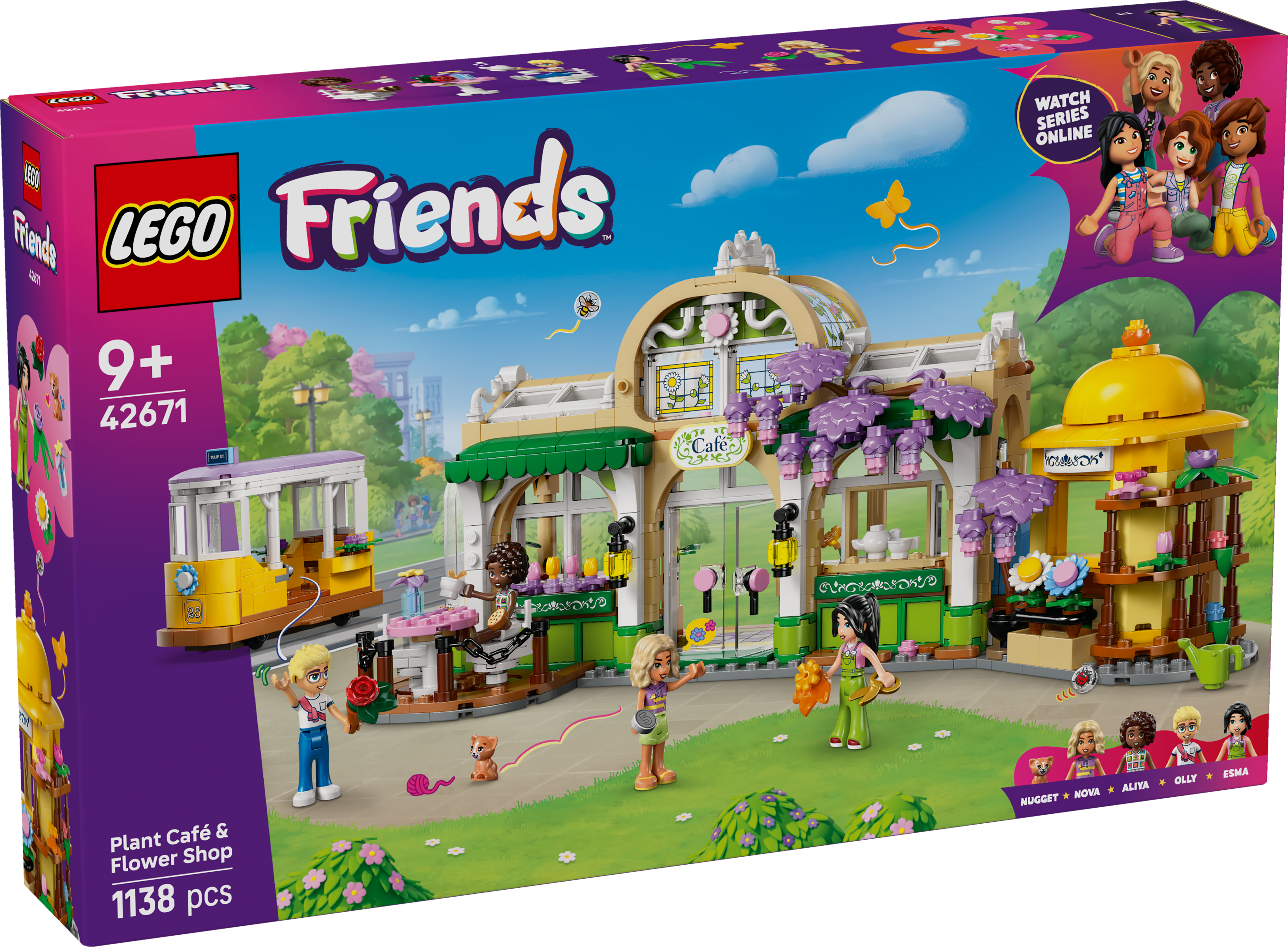 Café das Plantas e Loja de Flores Lego Friends 1