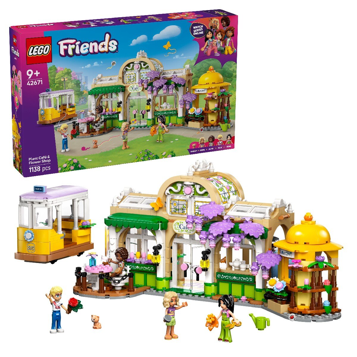 Café das Plantas e Loja de Flores Lego Friends 3