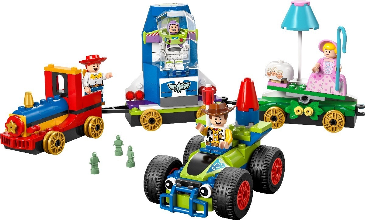 Comboio e Carro RC de Celebração de Toy Story Lego Disney 3