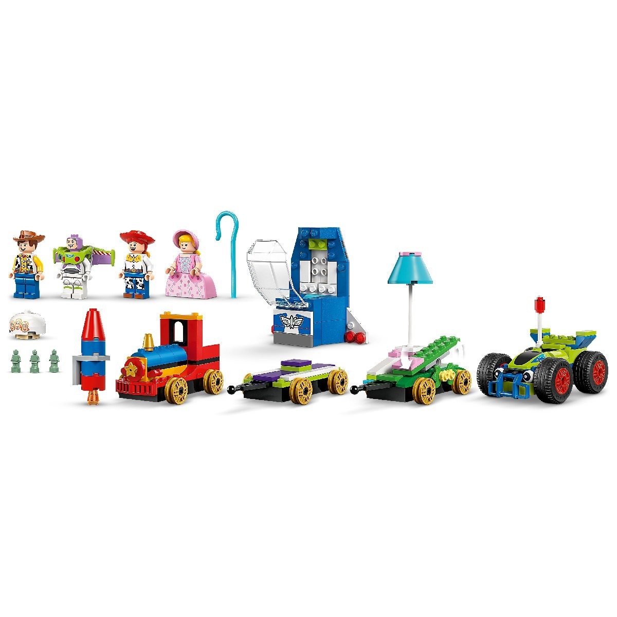 Comboio e Carro RC de Celebração de Toy Story Lego Disney 8