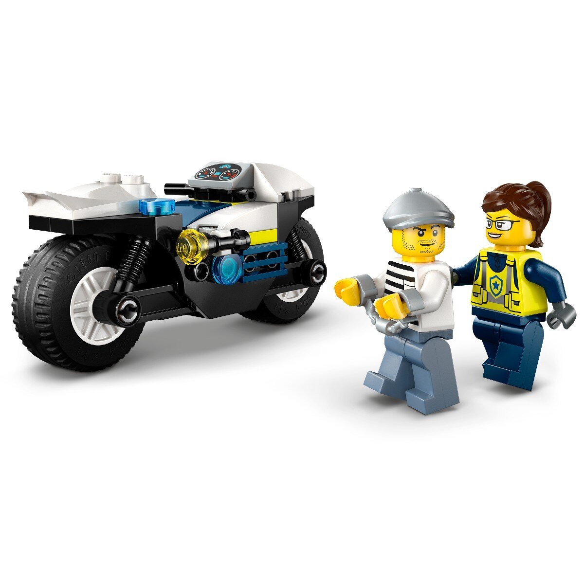 Perseguição com Mota da Polícia Lego City 8