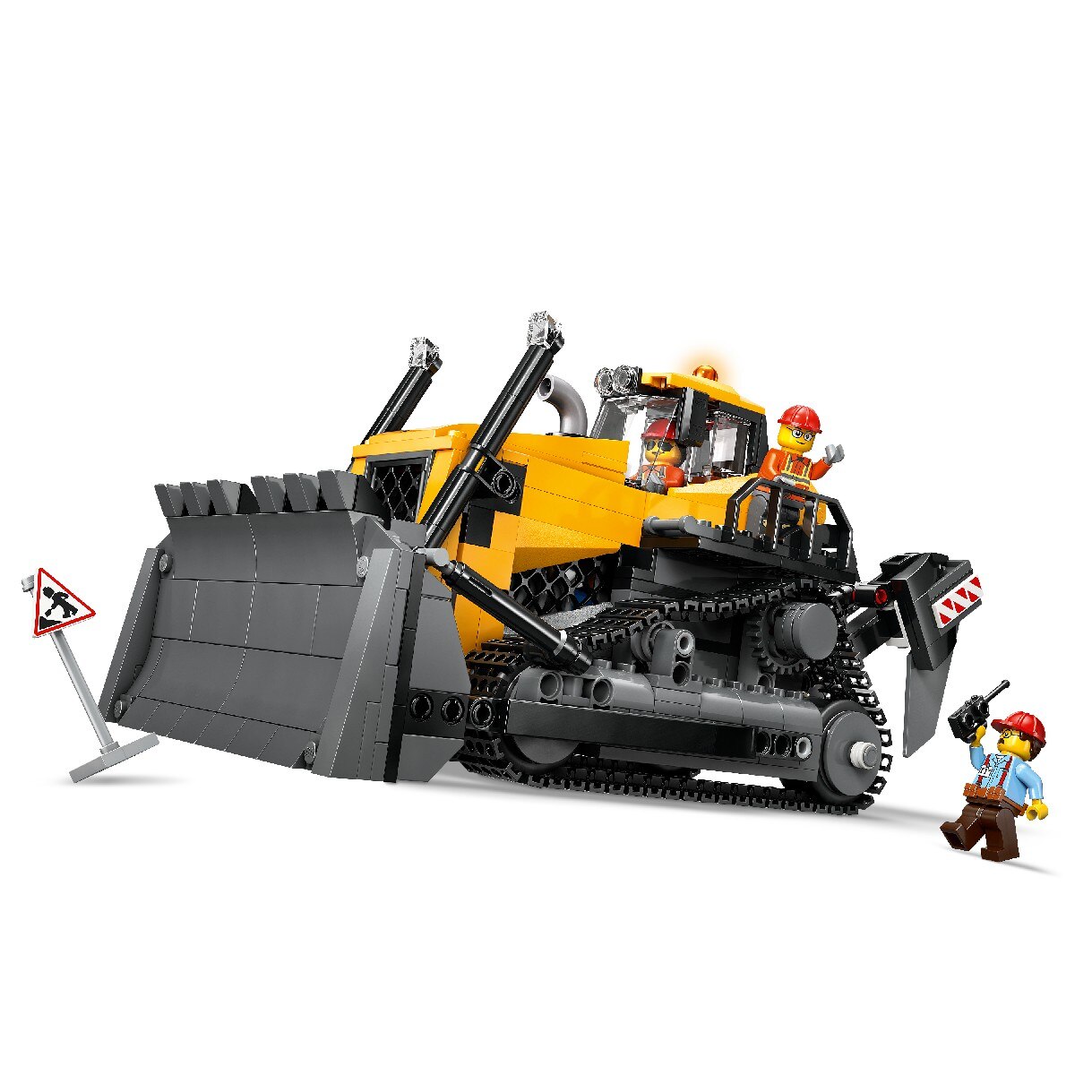 Buldózer Amarelo Lego City 5