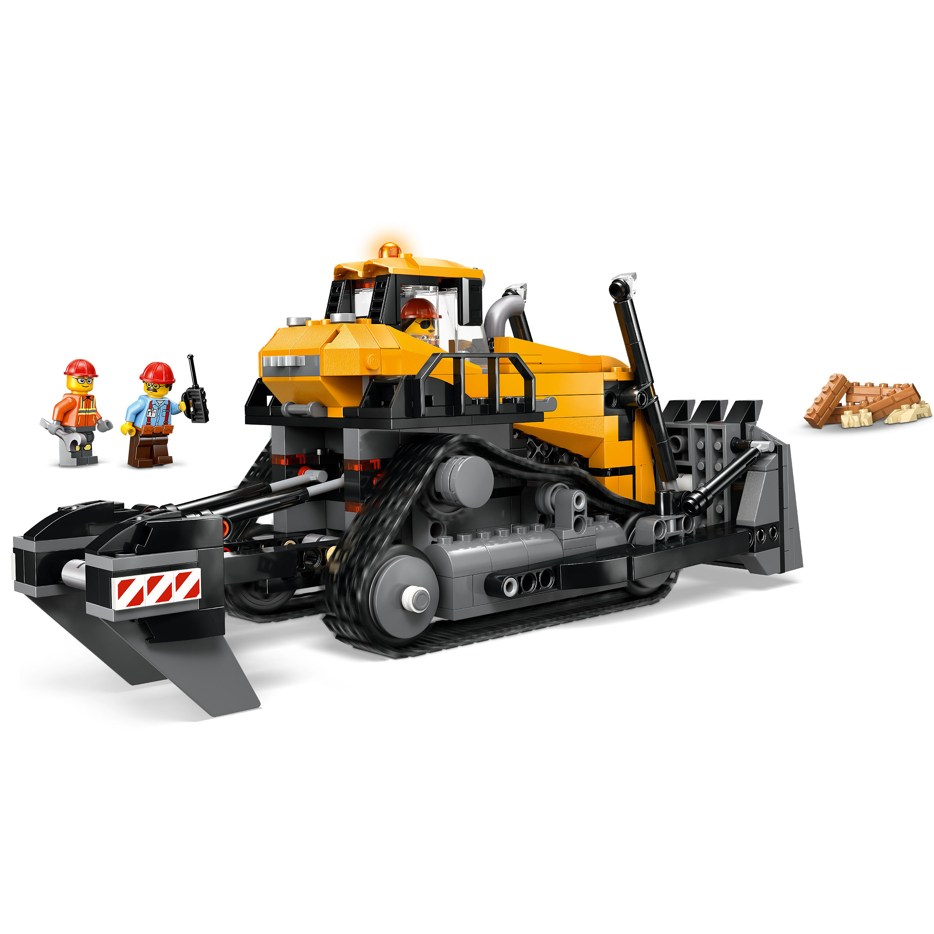 Buldózer Amarelo Lego City 7