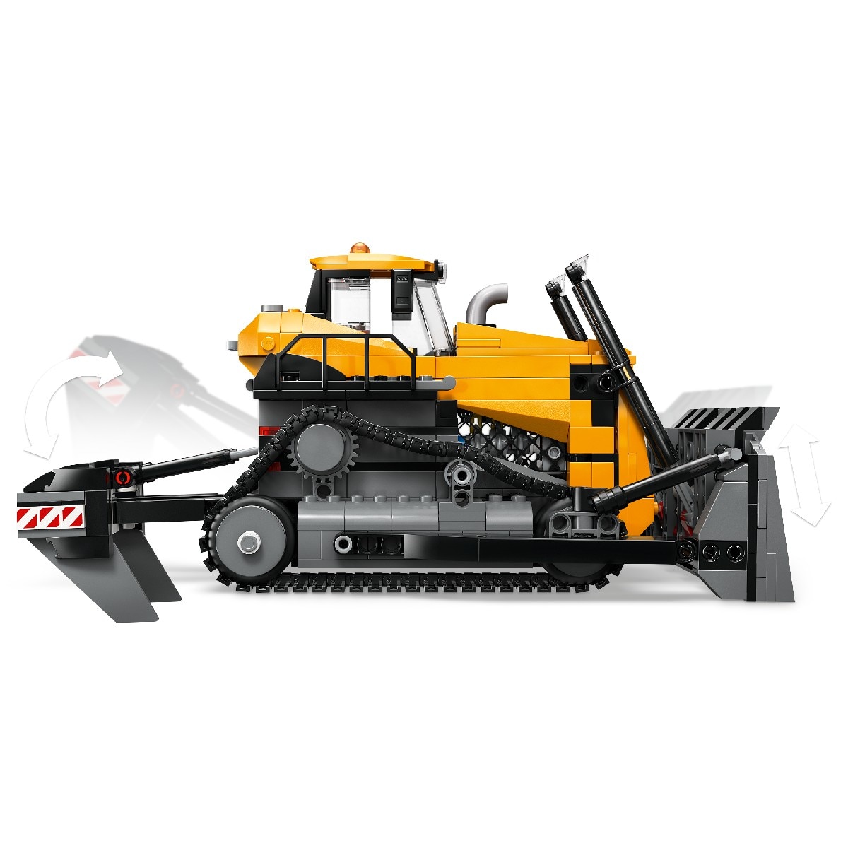 Buldózer Amarelo Lego City 8