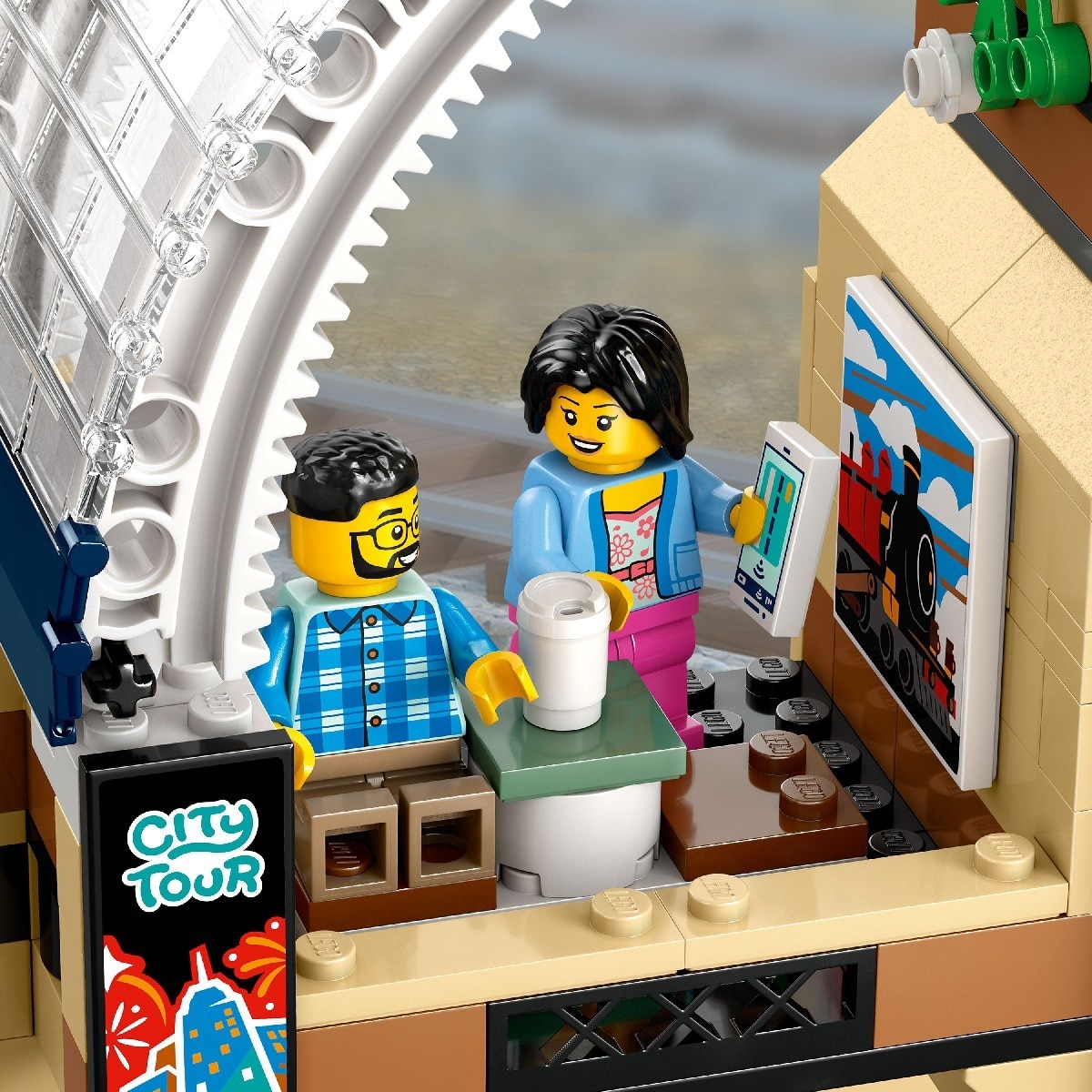 Estação de Comboios Central Lego City 6