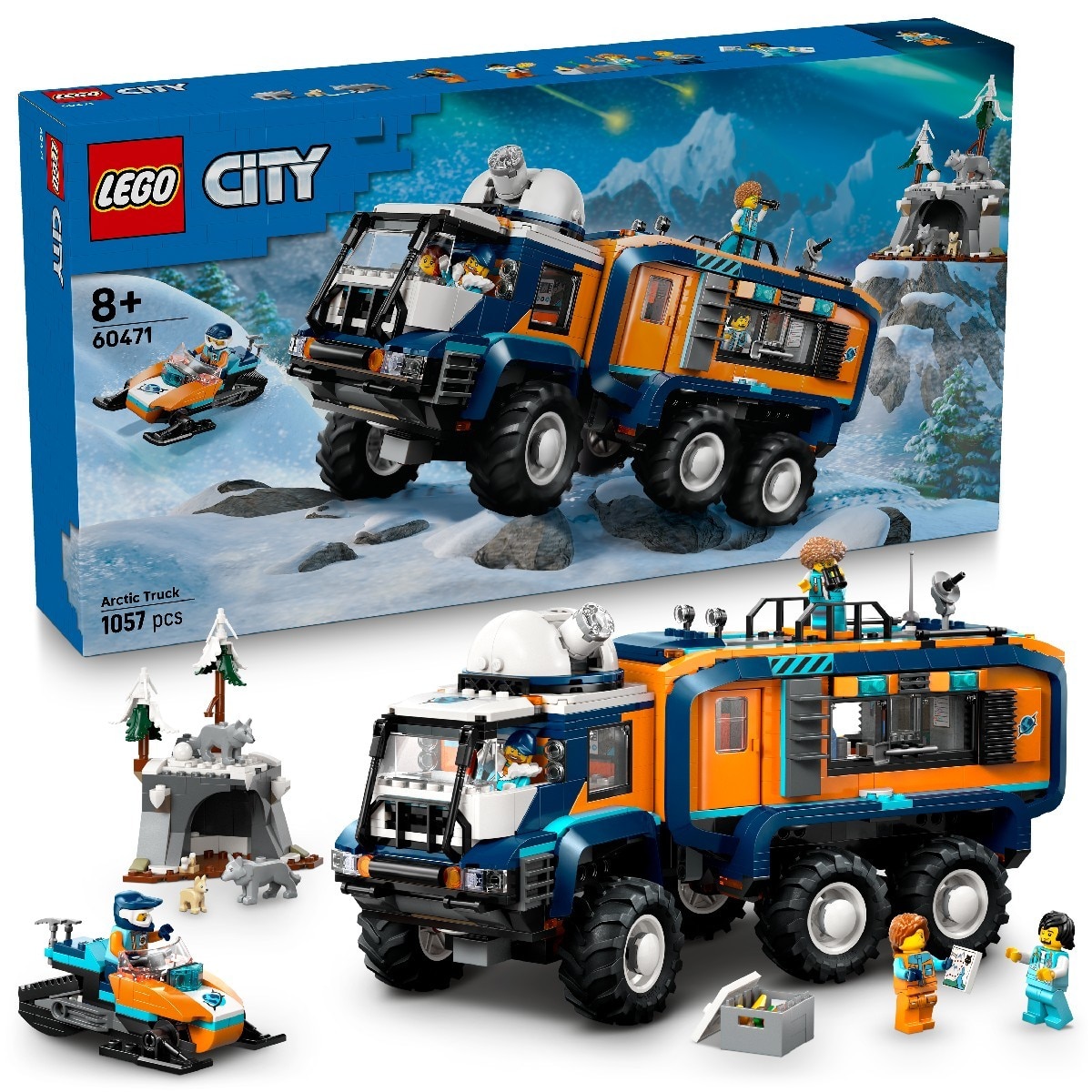 Camião e Laboratório de Exploração Científica do Ártico Lego City 3