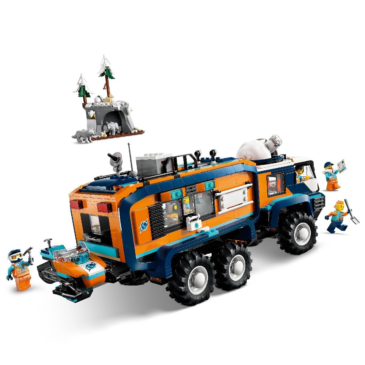 Camião e Laboratório de Exploração Científica do Ártico Lego City 7