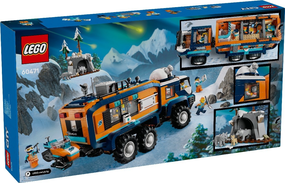 Camião e Laboratório de Exploração Científica do Ártico Lego City 10