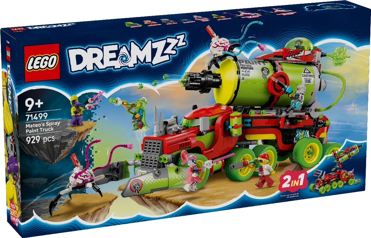 Imagem 0 de Camião de Spray de Tinta do Mateo Lego Dreamzzz