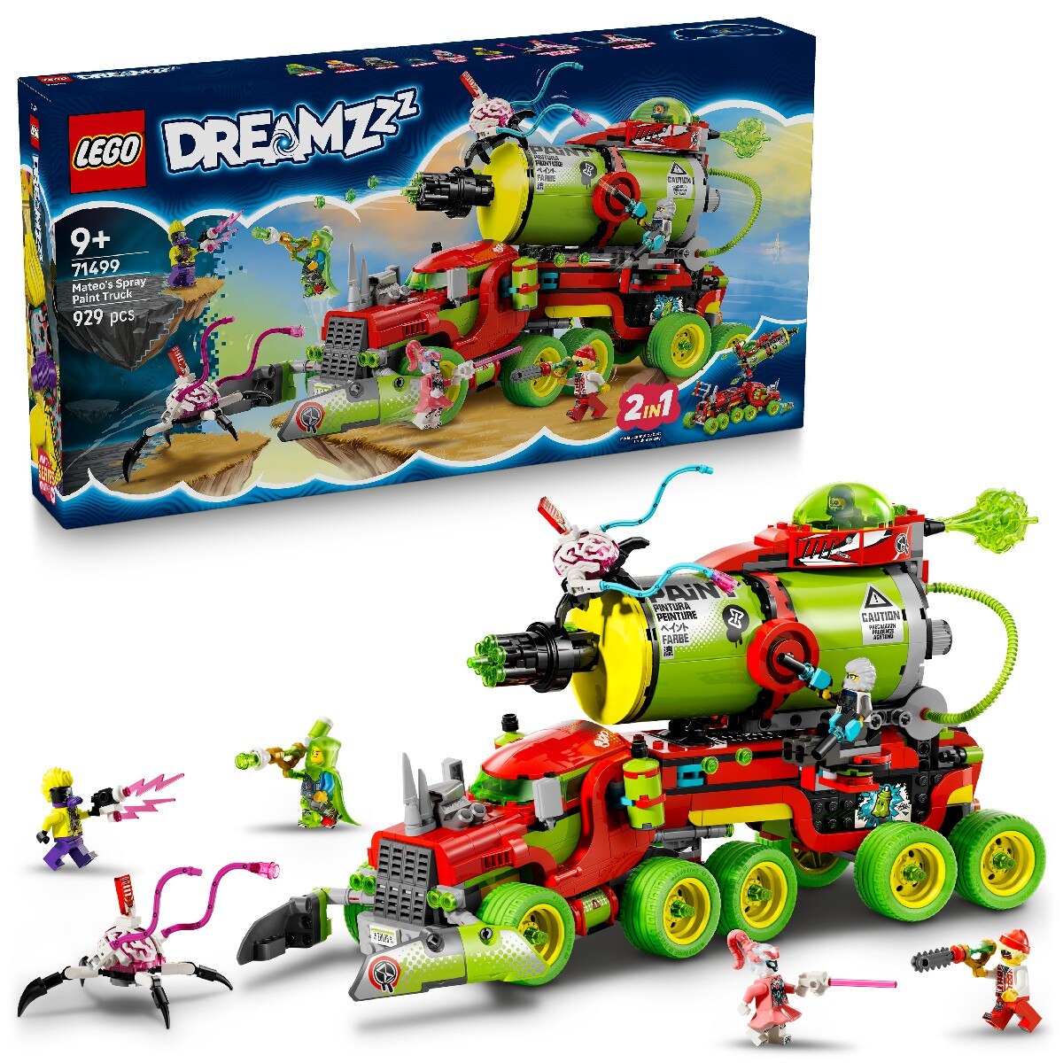 Camião de Spray de Tinta do Mateo Lego Dreamzzz 3