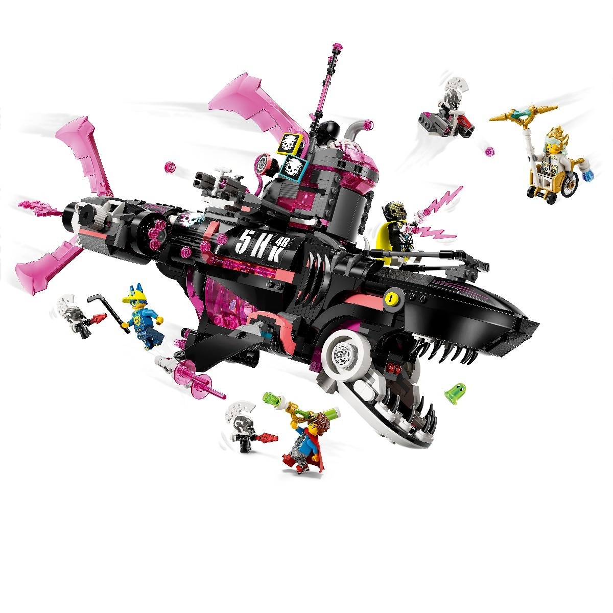 Submarino Tubarão dos Pesadelos Lego Dreamzzz 6