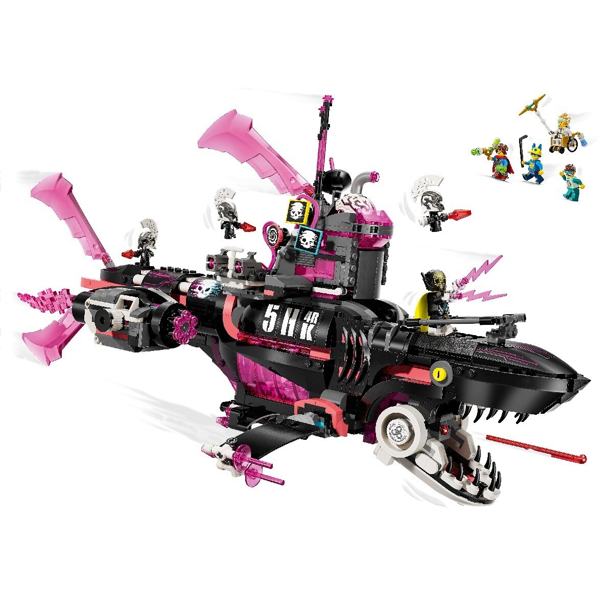 Submarino Tubarão dos Pesadelos Lego Dreamzzz 9