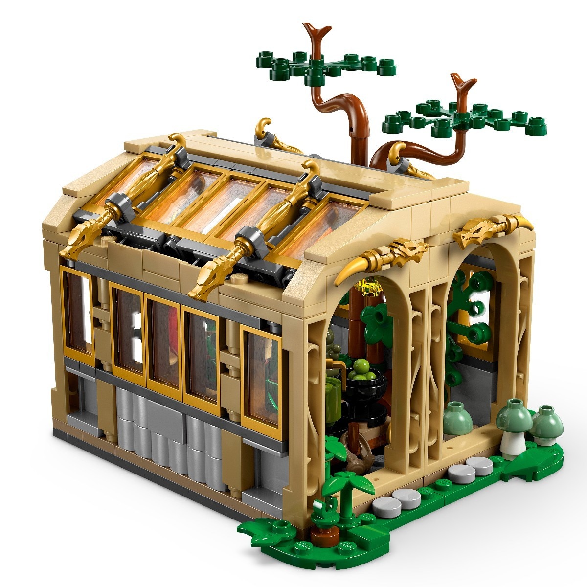 O Castelo de HogwLego Arts?: Aula de Herbologia Lego Harry Potter 5