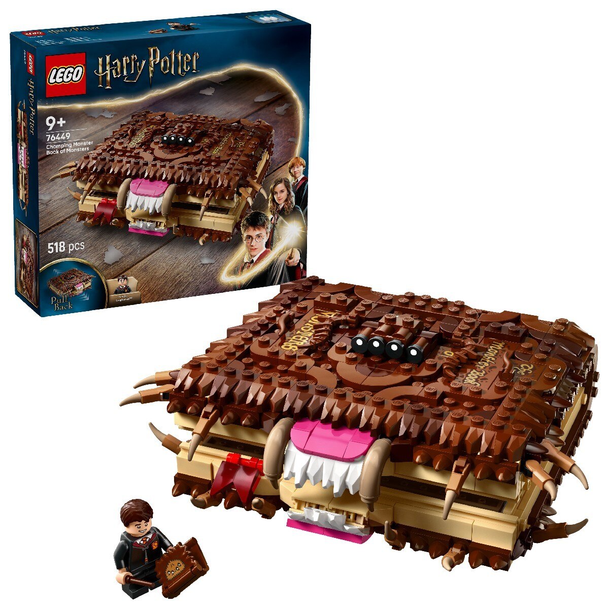 Monstro Mordedor: Livro dos Monstros Lego Harry Potter 2