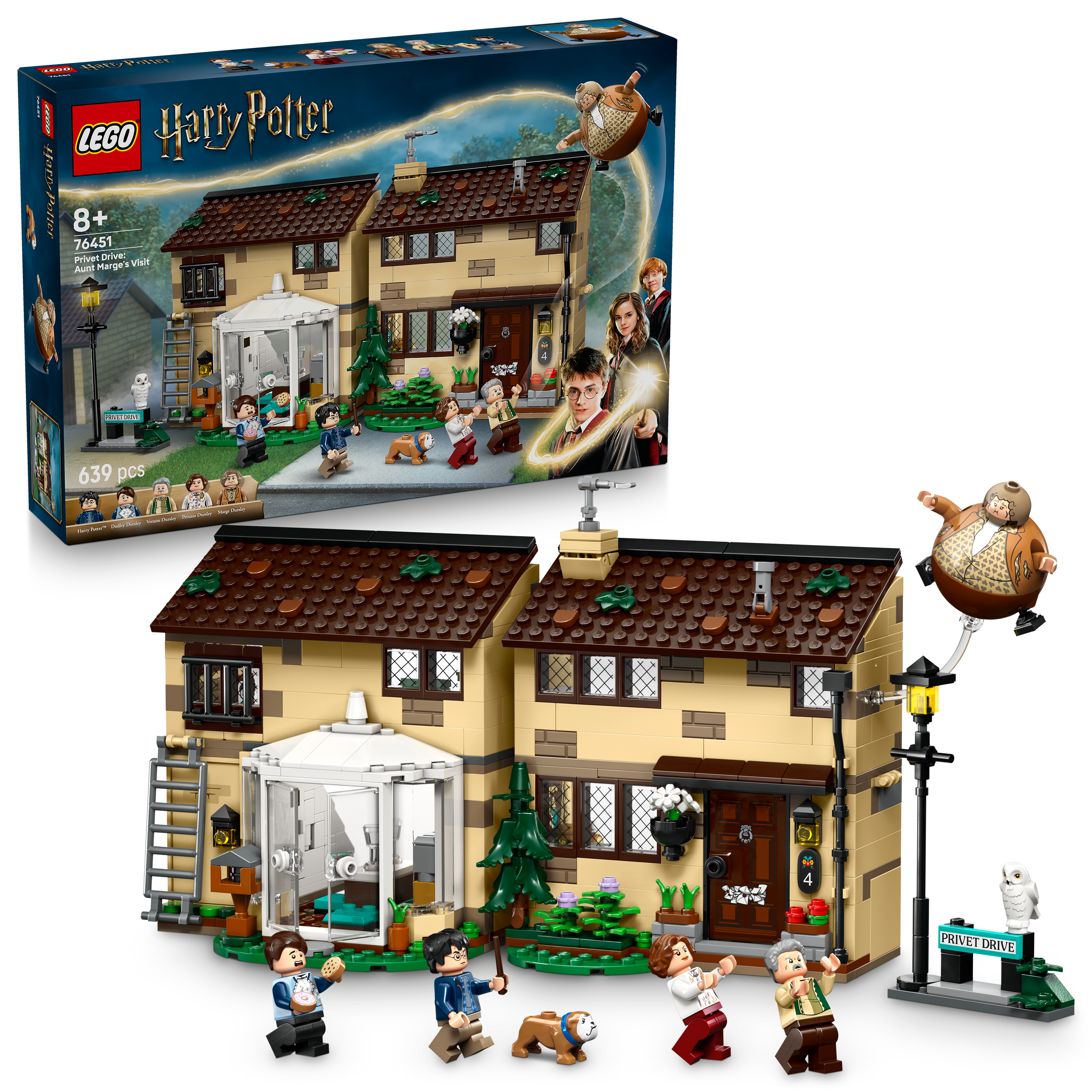 Privet Drive: Visita da Tia Marge Lego Harry Potter 3