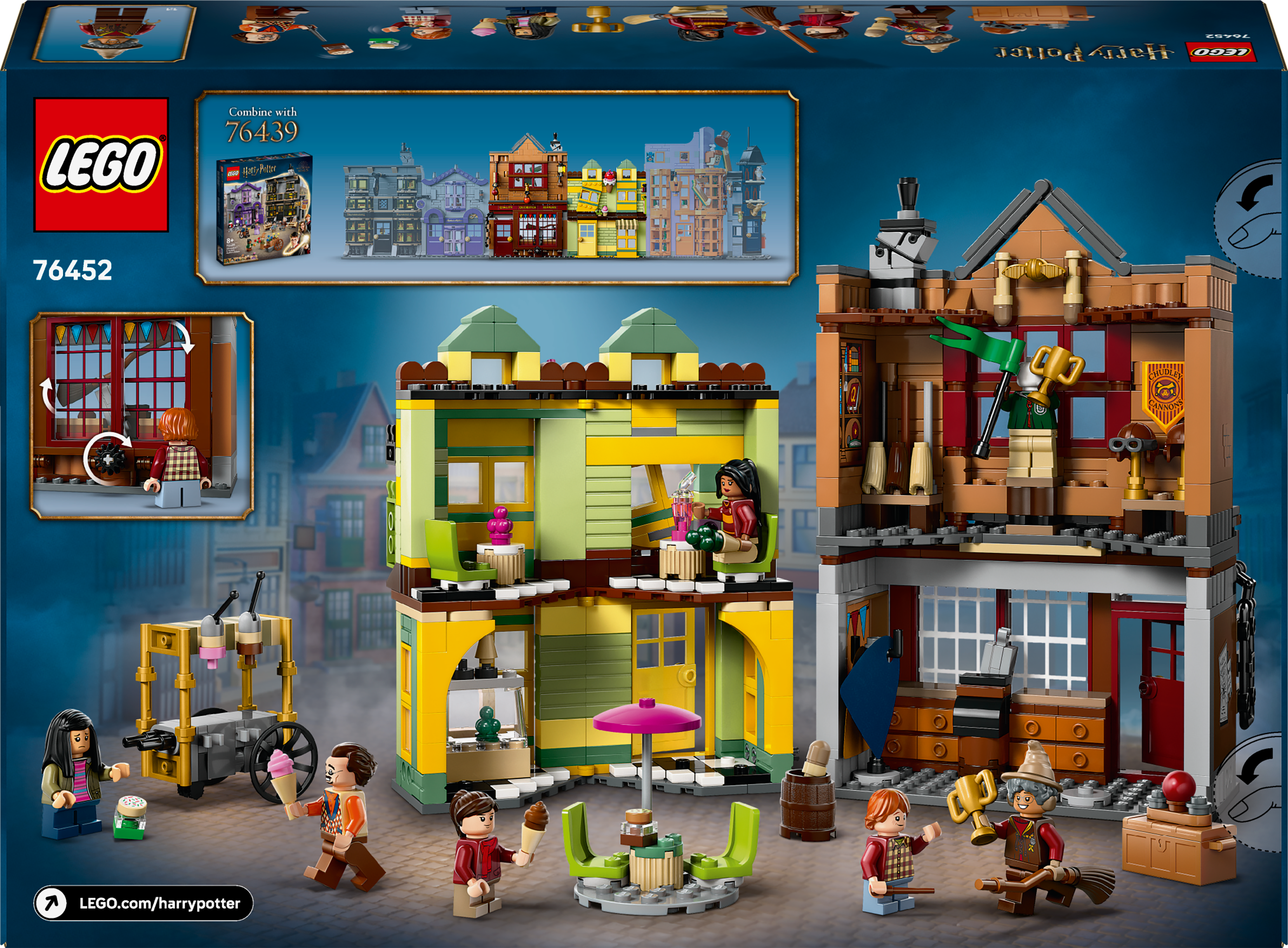 Equipamentos de Qualidade para Quidditch? e Gelataria Lego Harry Potter 10