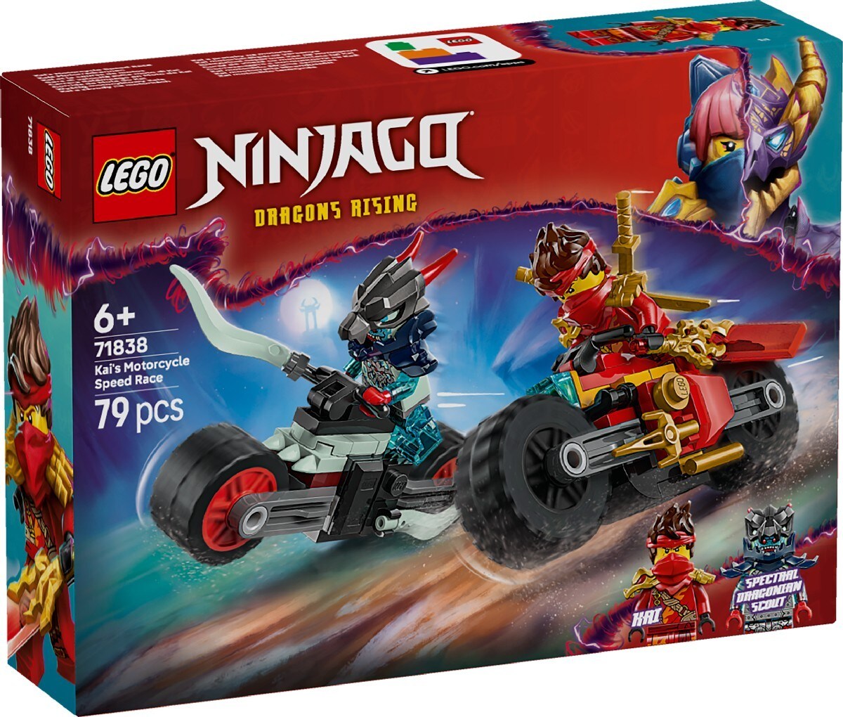 Corrida de Mota do Kai Lego Ninjago 1