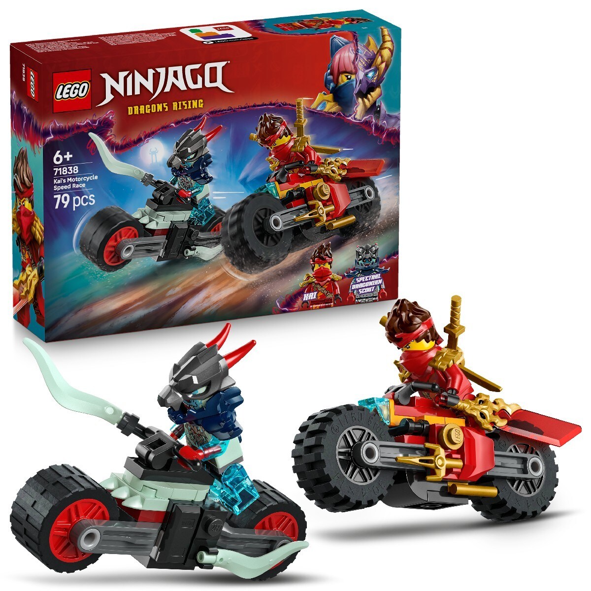 Corrida de Mota do Kai Lego Ninjago 2
