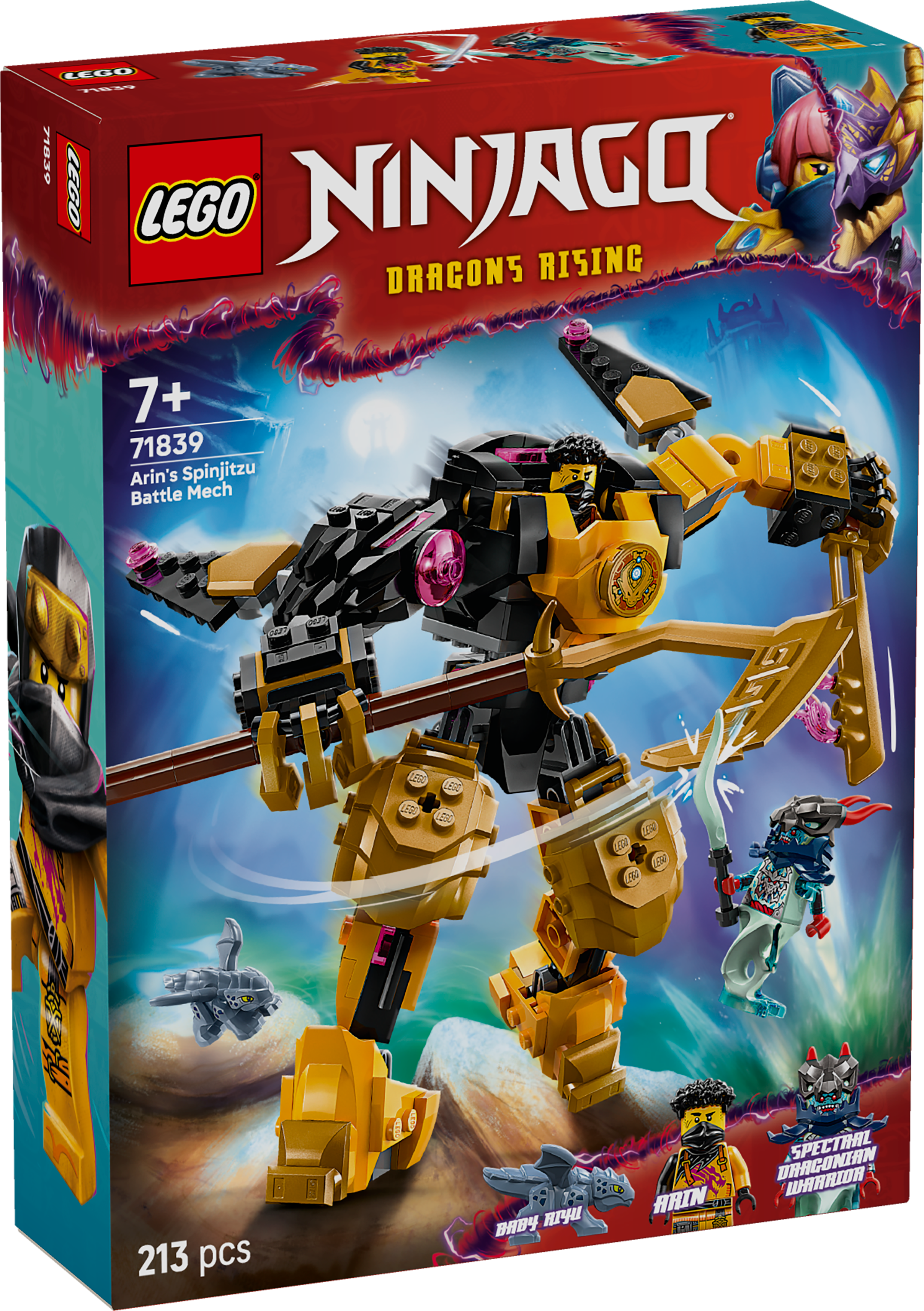 Imagem 0 de Mech de Batalha Spinjitzu do Arin Lego Ninjago
