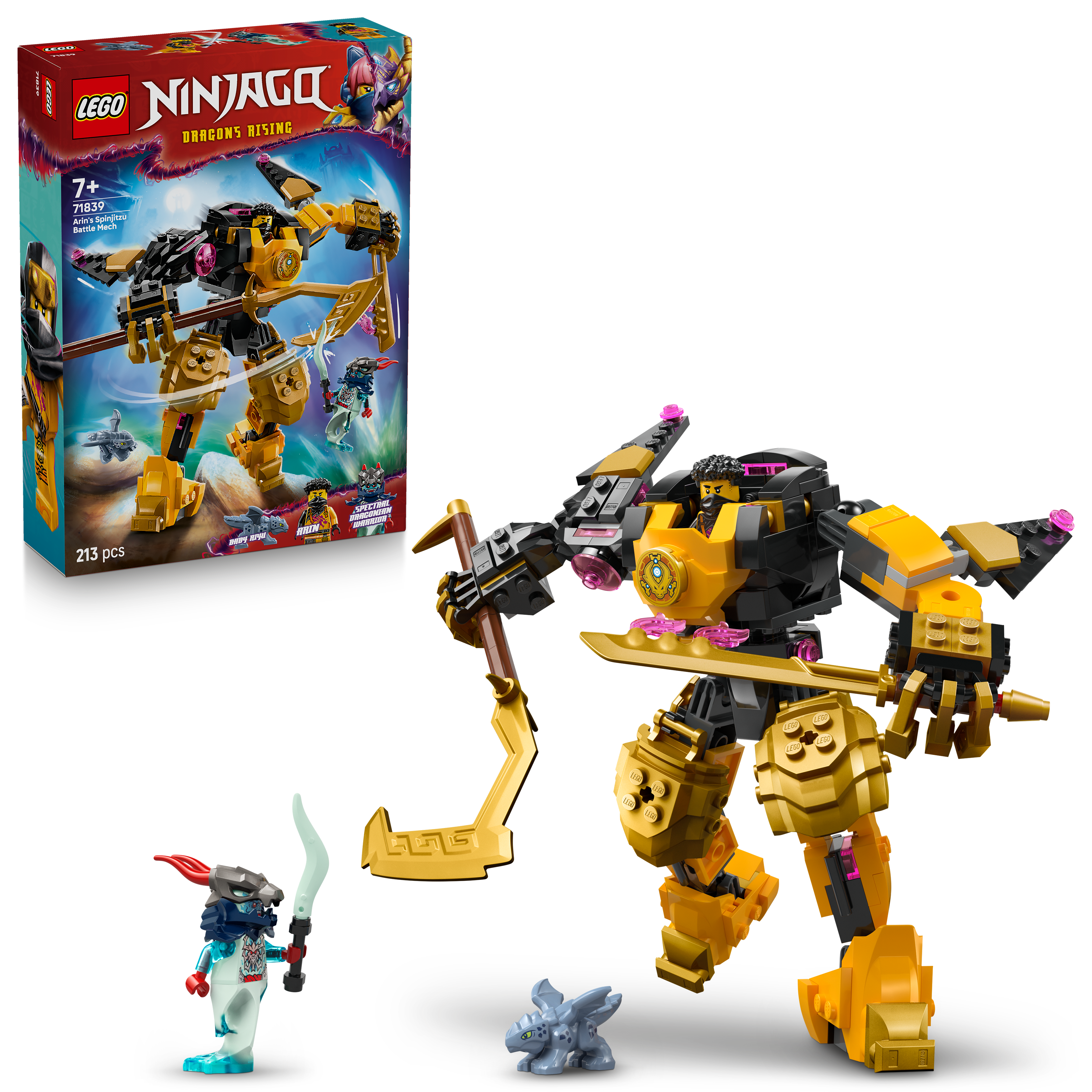 Mech de Batalha Spinjitzu do Arin Lego Ninjago 3