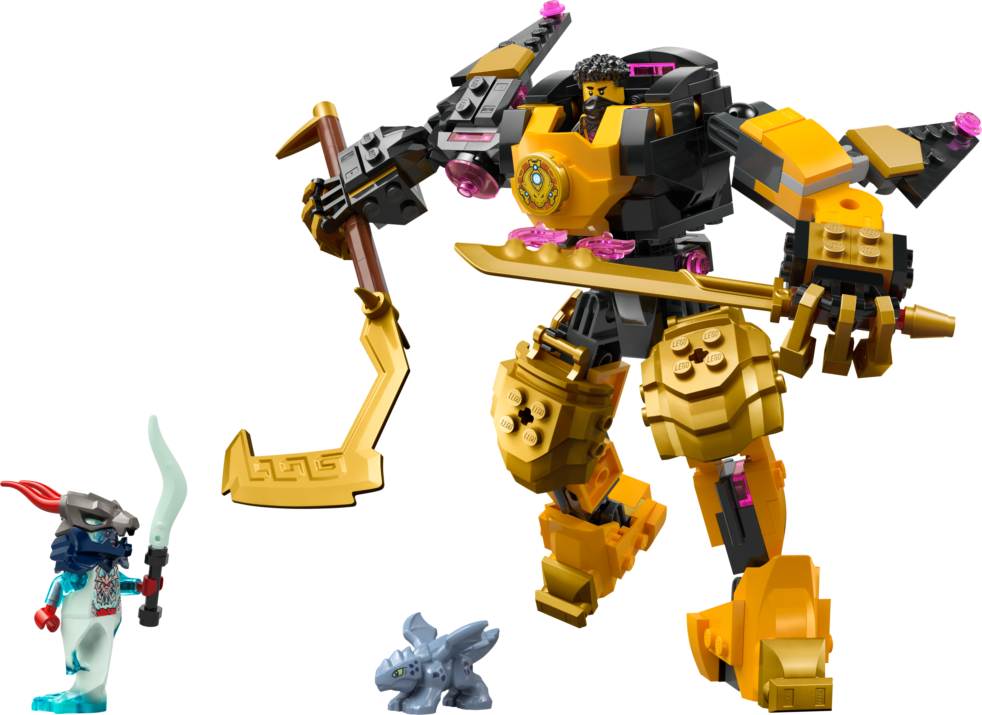 Mech de Batalha Spinjitzu do Arin Lego Ninjago 4