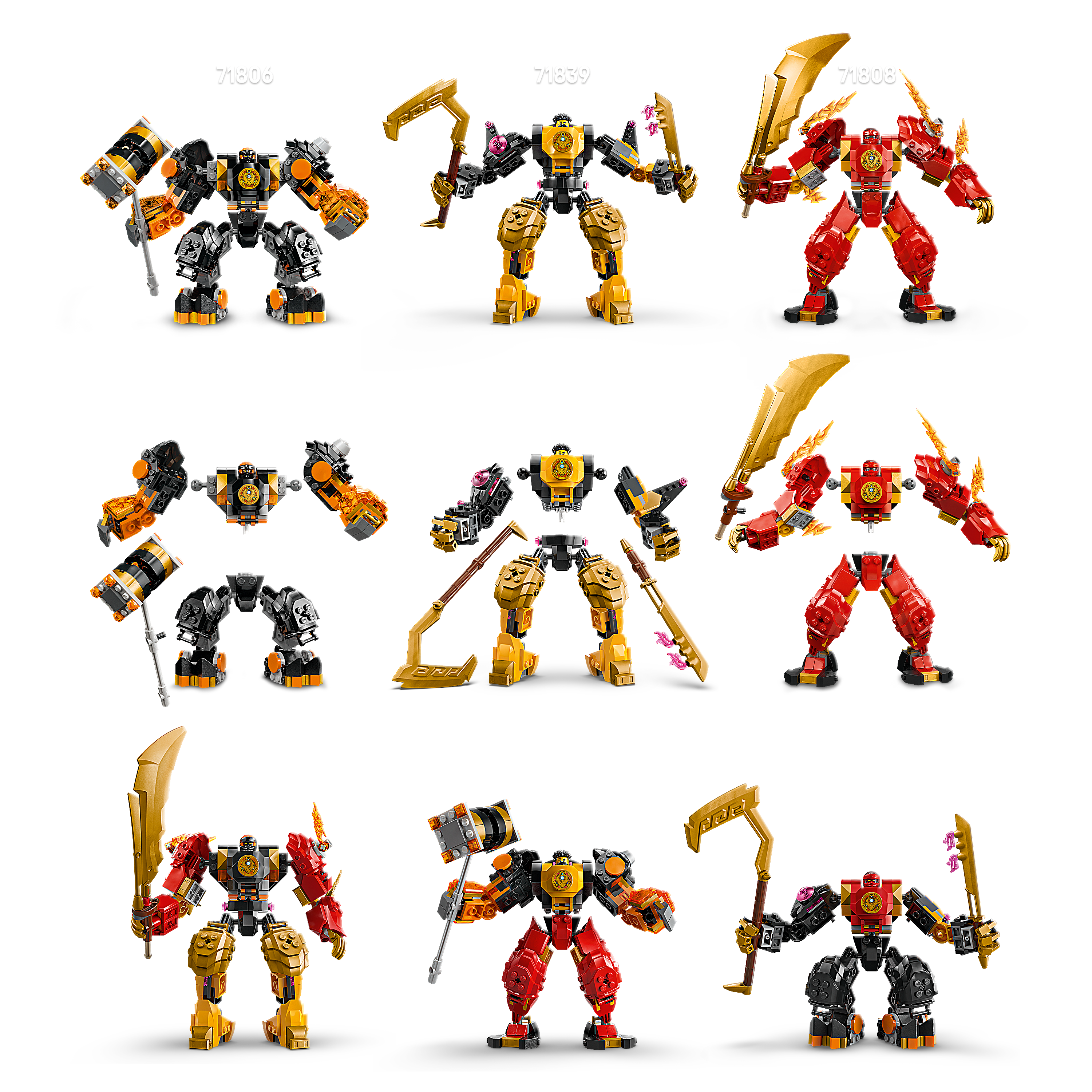 Mech de Batalha Spinjitzu do Arin Lego Ninjago 7