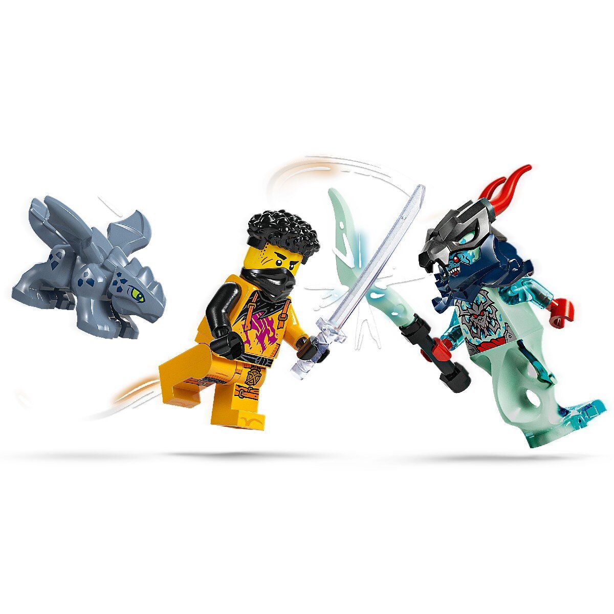 Mech de Batalha Spinjitzu do Arin Lego Ninjago 8