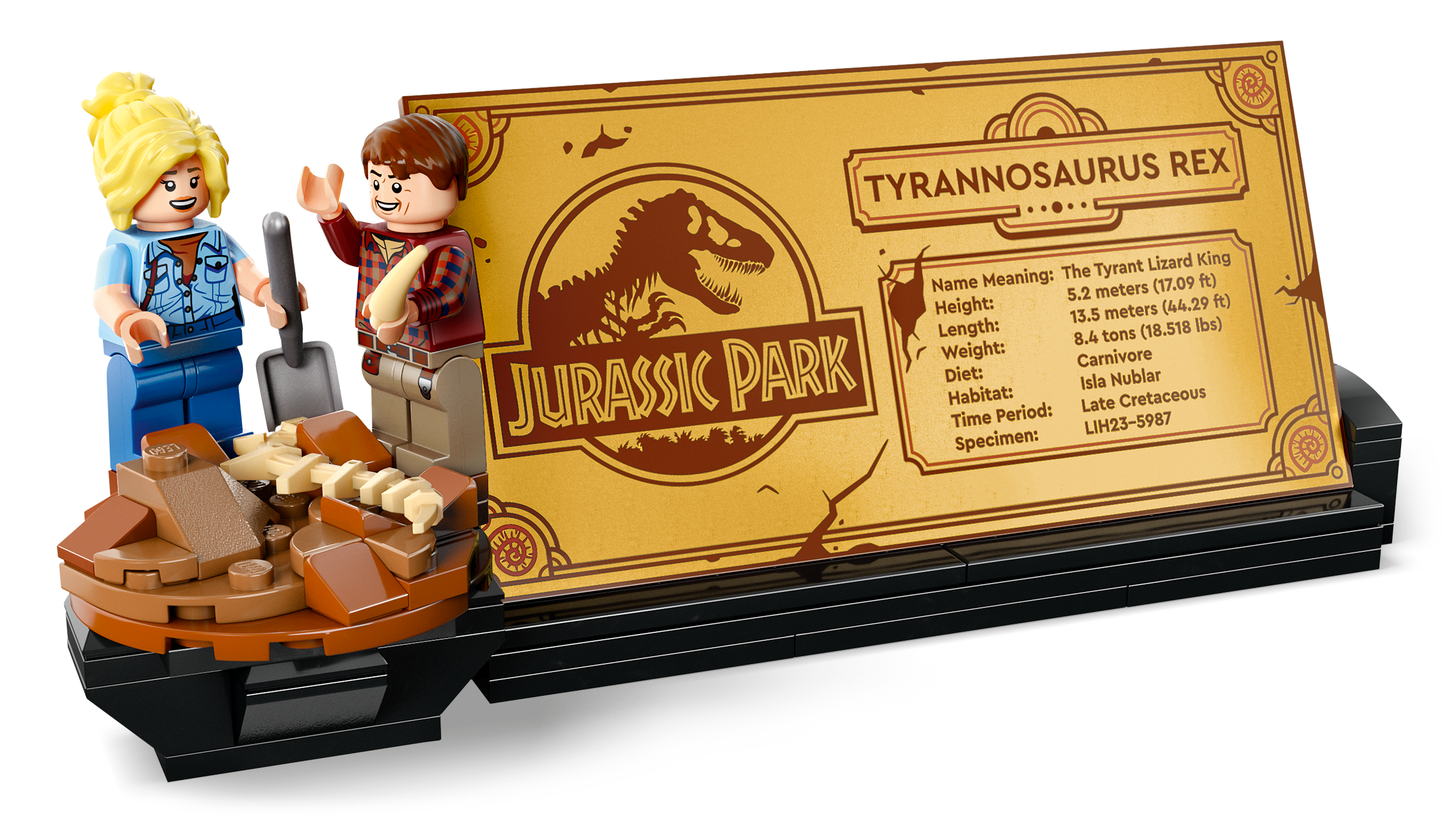 Fósseis de Dinossauros: Tiranossauro Rex Lego Ninjago 9