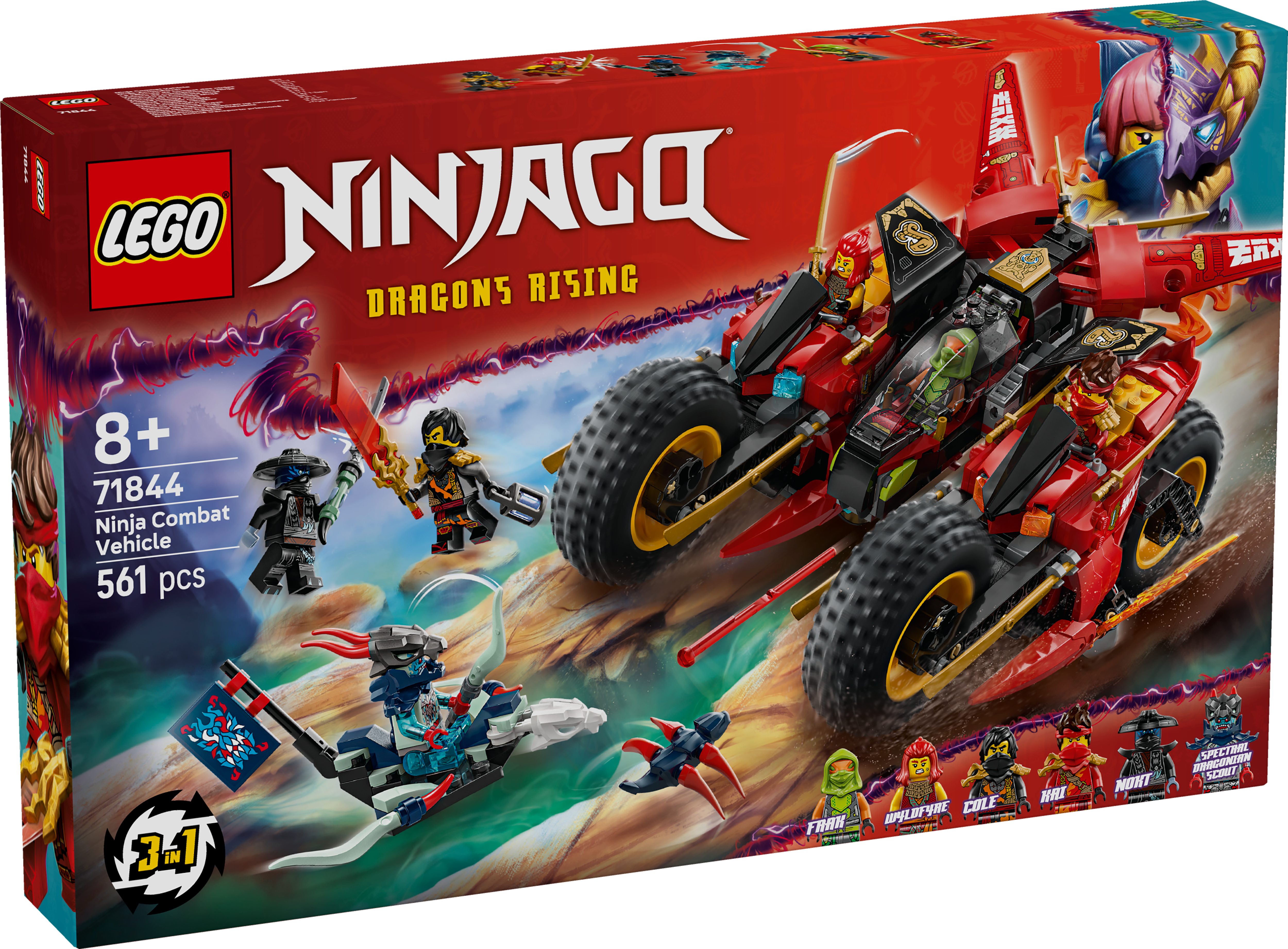 Veículo de Combate Ninja Lego Ninjago 1