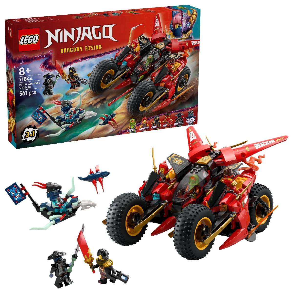 Veículo de Combate Ninja Lego Ninjago 2