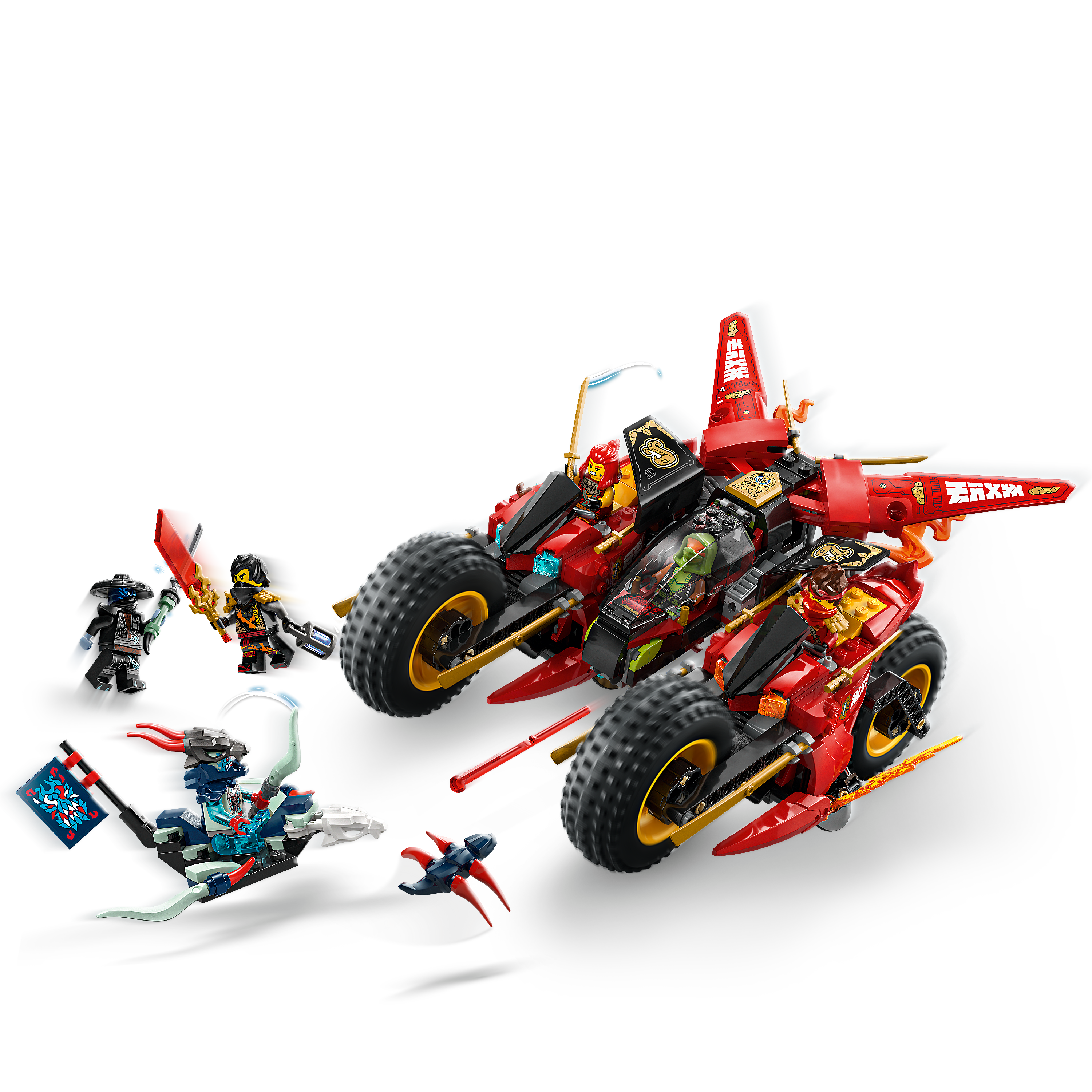 Veículo de Combate Ninja Lego Ninjago 5