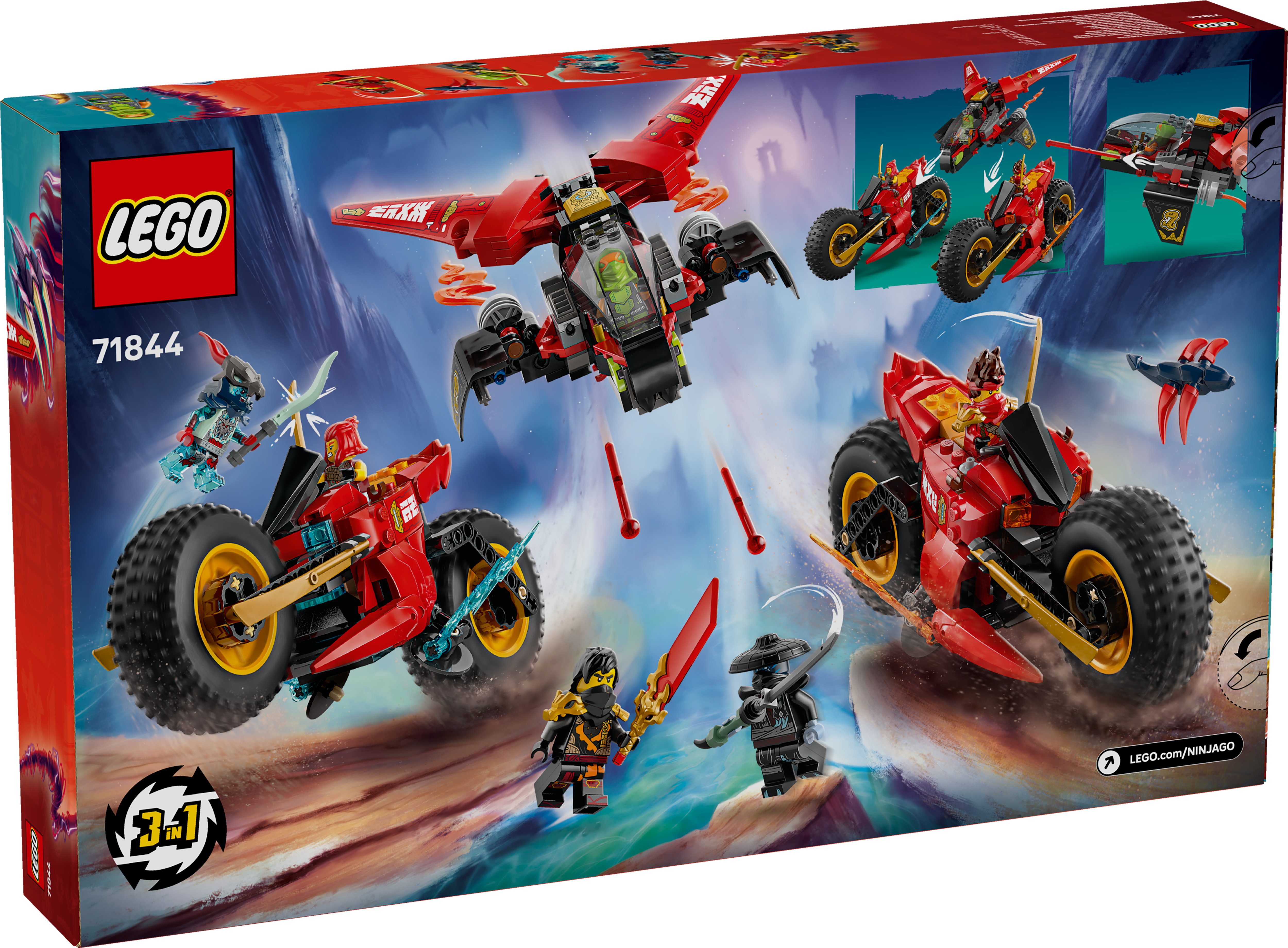 Veículo de Combate Ninja Lego Ninjago 10