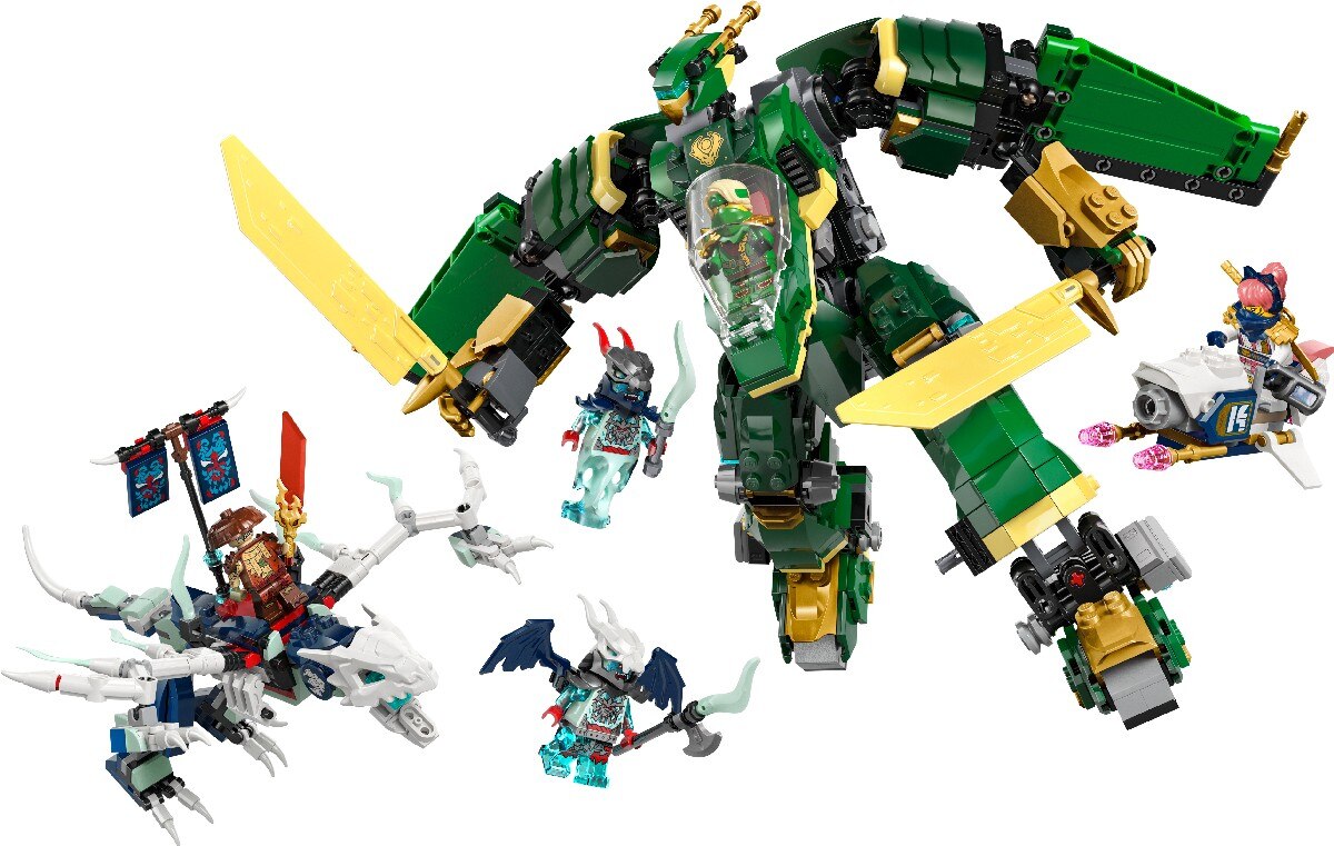 Mech Jato do Lloyd Lego Ninjago 4