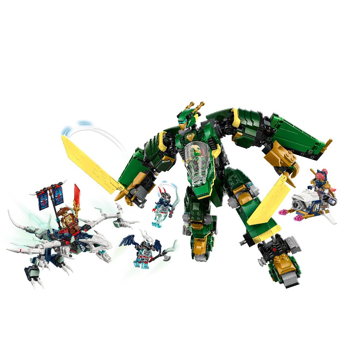 Mech Jato do Lloyd Lego Ninjago 6