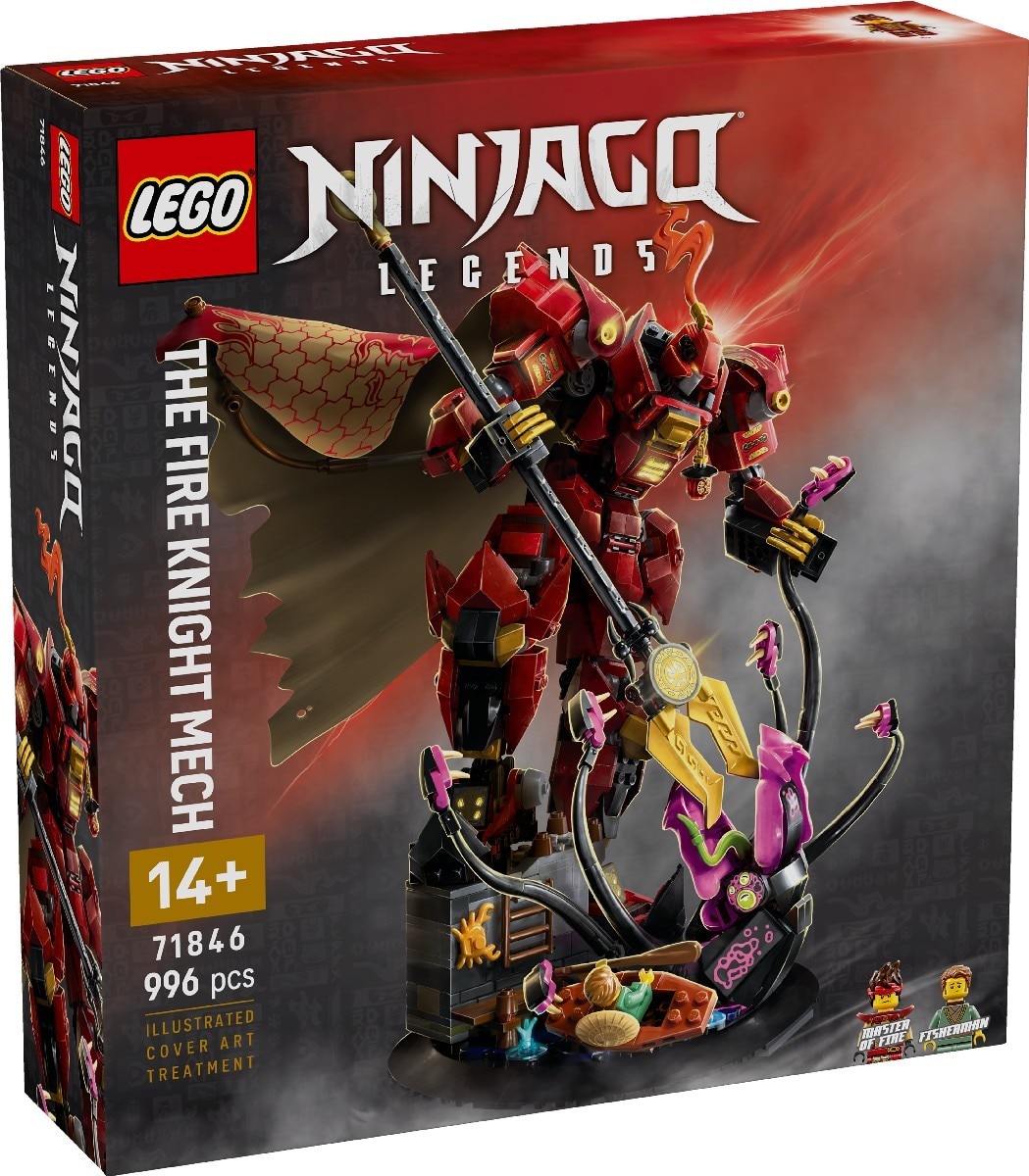 Imagem 0 de O Mech Cavaleiro de Fogo Lego Ninjago