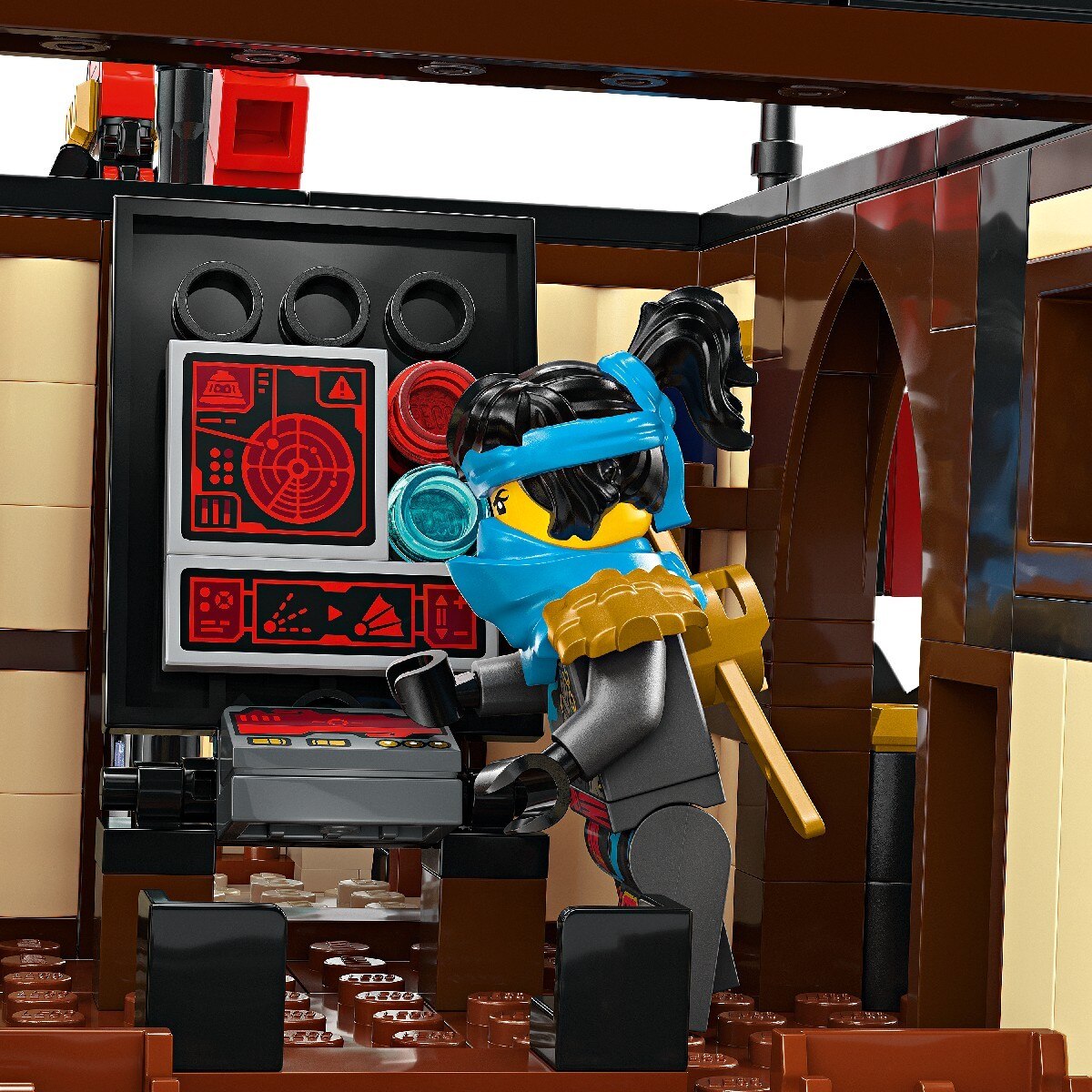 O Navio Pirata do Templo Lego Ninjago 10