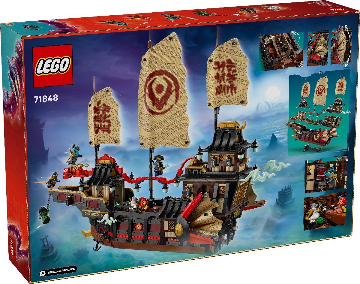 O Navio Pirata do Templo Lego Ninjago 11