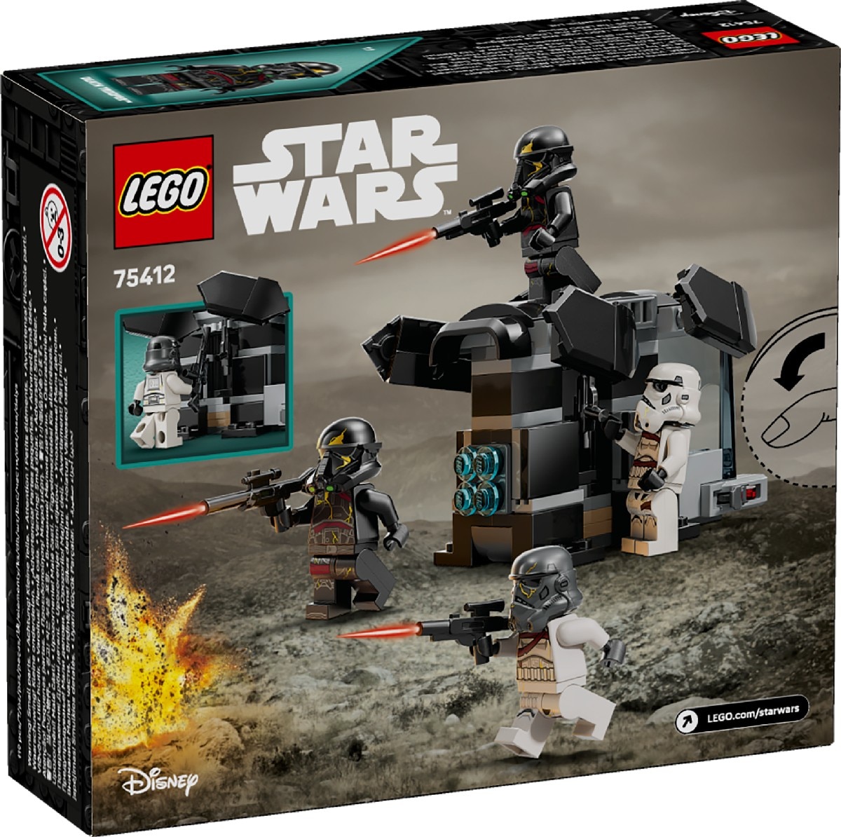 Pack de Batalha Soldado da Morte e Soldado da Noite Lego Star Wars 9