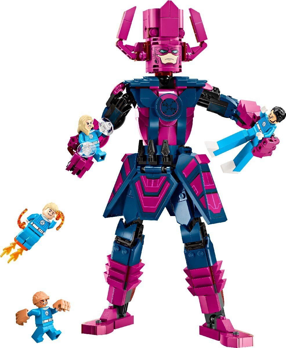 QuLego Arteto Fantástico vs. Figura de Construção de Galactus Lego Marvel 3