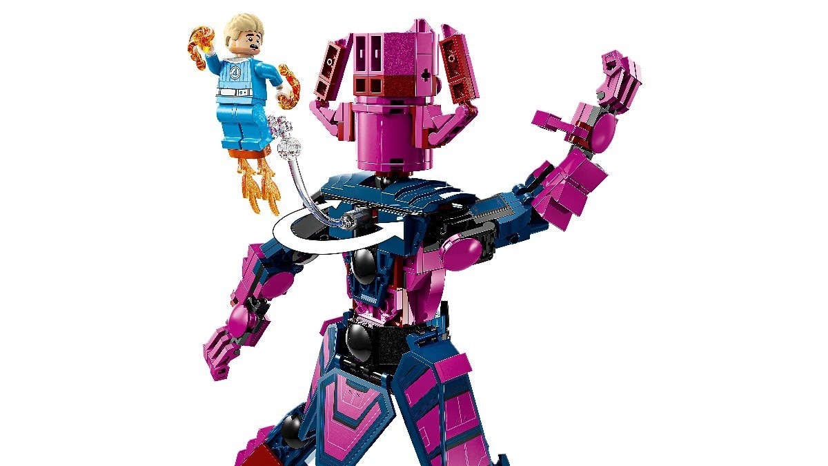 QuLego Arteto Fantástico vs. Figura de Construção de Galactus Lego Marvel 5