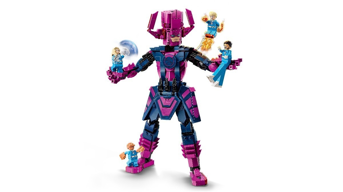 QuLego Arteto Fantástico vs. Figura de Construção de Galactus Lego Marvel 6